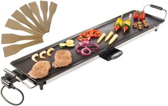 plita-electrica-teppanyaki-xxl-vonshef-2013062-putere-2000w-5438-1 Plită Electrică Teppanyaki XXL VonShef 2000W pentru Gătit Distractiv și Sănătos - imagine 1
