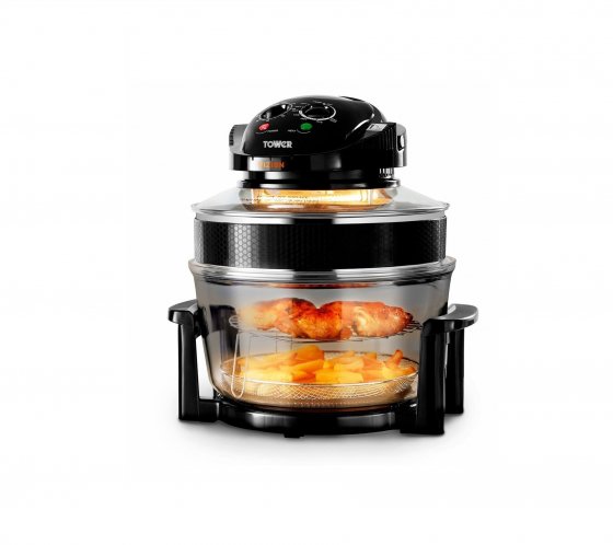 cuptor-cu-aer-cald-cu-halogen-tower-t14048-capacitate-maxima-17l-putere-1400w-7-functii-de-gatit-temperatura-ajustabila-125-250-grade-c-cronometru-60-min-functie-de-curatare-automata-7388-1 Cuptor cu aer cald halogen Tower T14048 17L 1400W 7 functii gatit autocuratare - imagine 1