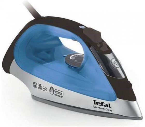 fier-de-calcat-cu-abur-tefal-fv2681-talpa-din-ceramica-ultraglide-putere-2500w-timp-de-incalzire-2-minute-jet-de-abur-continuu-40gmin-capacitate-rezervor-de-apa-270ml-6455-1 Fier de Călcat cu Abur Tefal FV2681 2500W Talpă Ceramică Ultraglide - imagine 1