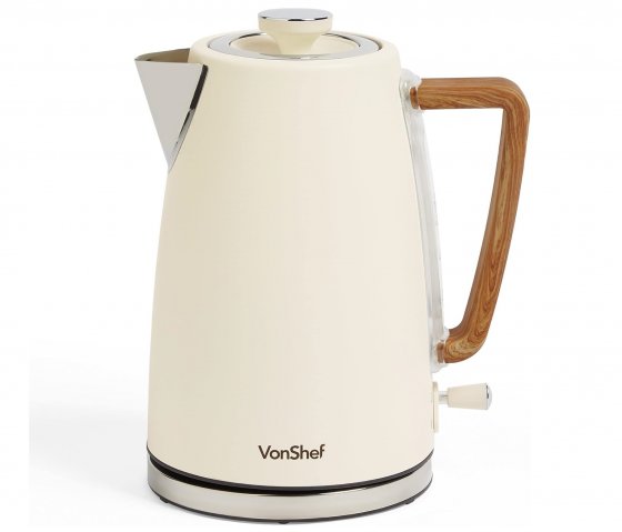fierbator-de-apa-cream-wood-vonshef-2000173-capacitate-17l-putere-3000w-nivel-de-apa-afisat-protectie-fierbere-uscata-crem-7304-1 Fierbător de apă Cream & Wood VonShef 1.7L 3000W cu protecție fierbere uscată și design vintage - imagine 1