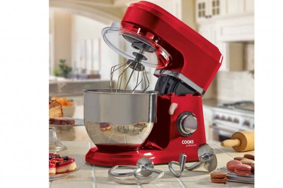mixer-planetar-cooks-professional-d9768-capacitate-45-litri-bol-inoxtel-carlig-aluat-batator-putere-800w-6-trepte-de-viteza-pulse-rosu-6164-1 Mixer planetar Cooks Professional D9768 4.5L 800W inox roșu cu accesorii - imagine 1