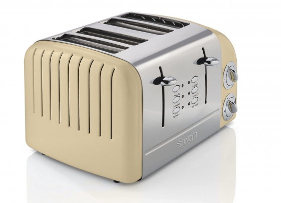 prajitor-de-paine-swan-st34020cn-retro-oprire-automata-4-felii-putere-1600-w-functie-dezghetare-creminox-7177-1 Prajitor de paine Swan ST34020CN Retro 4 felii 1600W cu oprire automata si functie dezghetare crem/inox - imagine 1