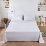 Cearceaf pat 240x260 cm Bumbac Ranforce - Eleganță și Confort pentru Hoteluri - imagine 2