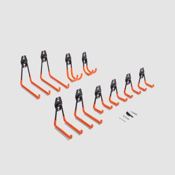 set-10-carlige-pentru-agatat-unelte-vonhaus-3500251-din-otel-si-pvc-suruburi-incluse-potrivite-pentru-mai-multe-tipuri-de-pereti-7281-1 Set 10 carlige pentru agatat unelte VonHaus din otel si PVC, suruburi incluse, potrivite pentru orice tip de perete - imagine 1