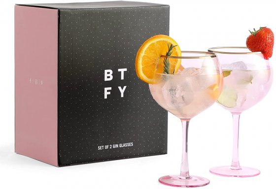 set-2-pahare-de-gin-beautify-1000323-din-sticla-culoare-rose-gold-capacitate-675ml-cutie-cadou-doar-spalare-manuala-6829-1 Set 2 pahare de gin rose gold din sticla 675ml - Cadou elegant VonShef - imagine 1