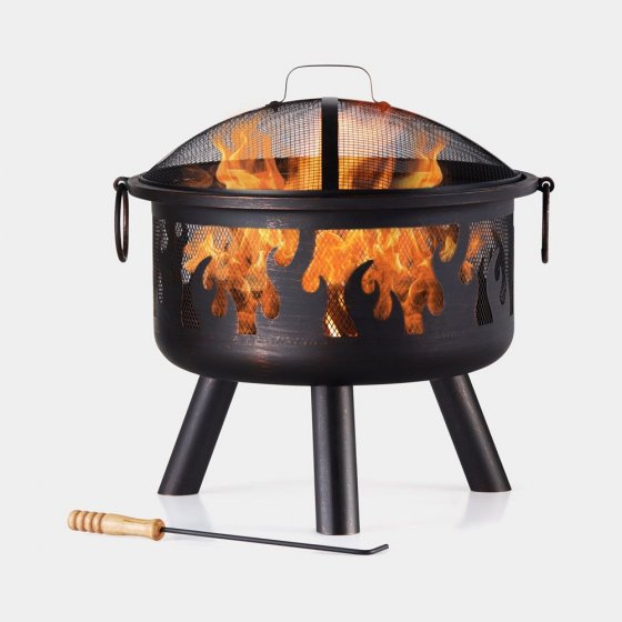vatra-de-foc-semineu-exterior-pt-gradina-vonhaus-fire-pit-2500945-alimentat-cu-lemn-sau-carbune-vatrai-inclus-ideal-pentru-gradina-sau-terasa-7429-1 Vatra de Foc Exterior VonHaus pentru Gradina - Semineu Alimentat cu Lemn sau Carbune, Design Modern si Siguranta Ridicata - imagine 1