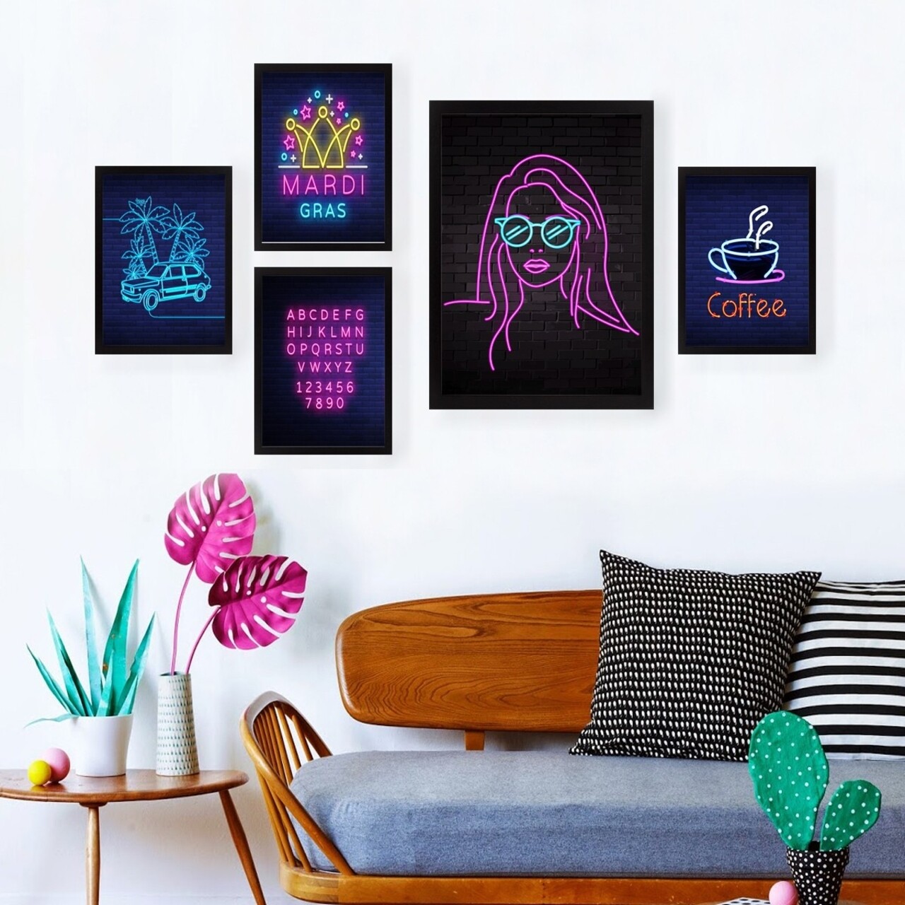 Set 5 tablouri decorative