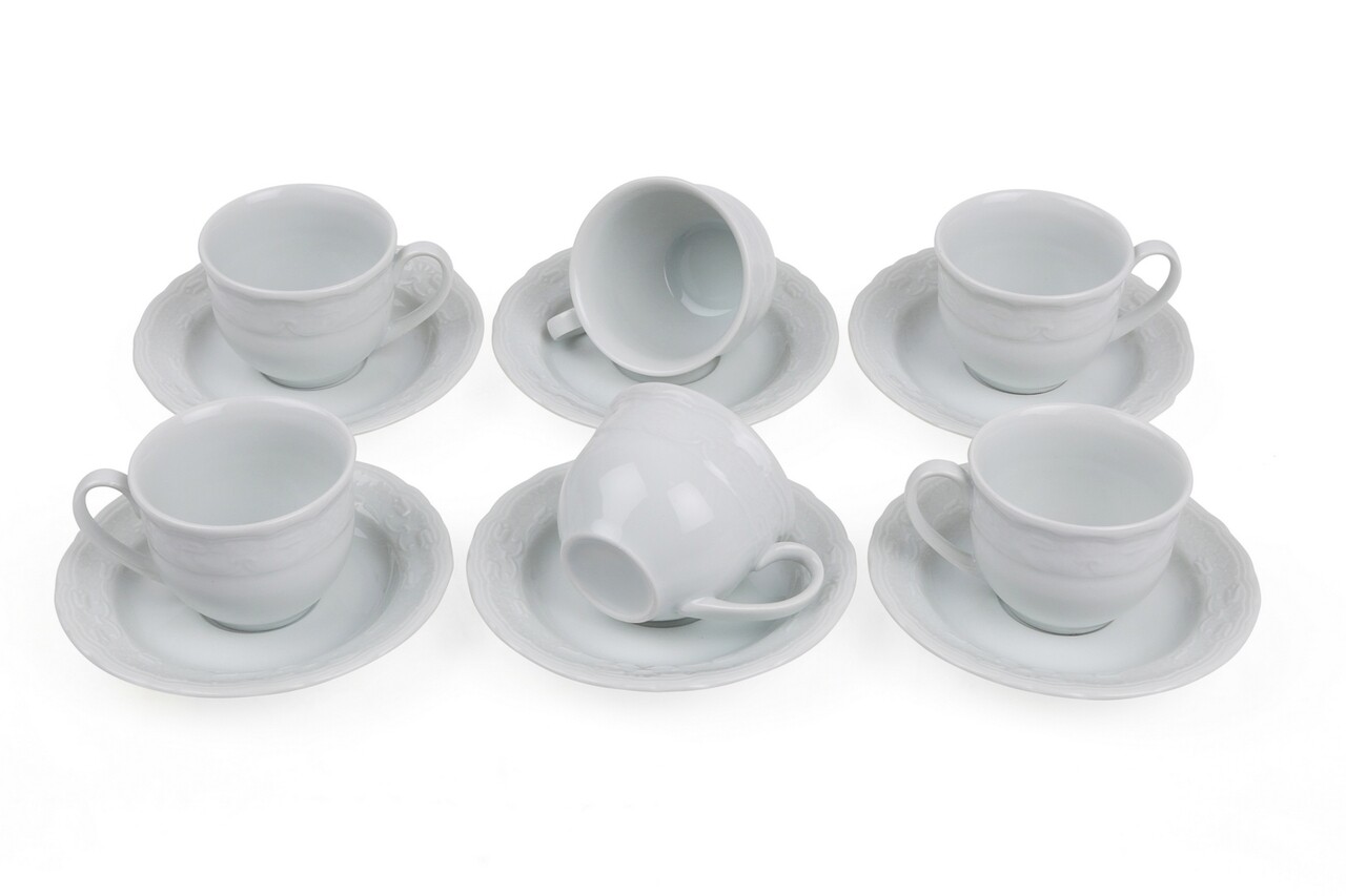 Set 6 cesti + 6 farfurii