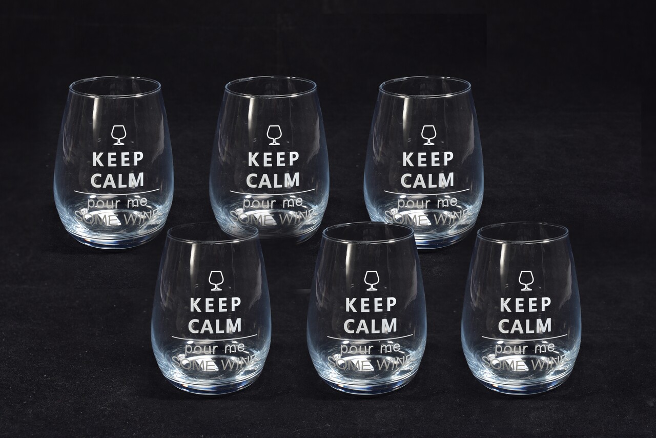 Set 6 pahare Keep Calm