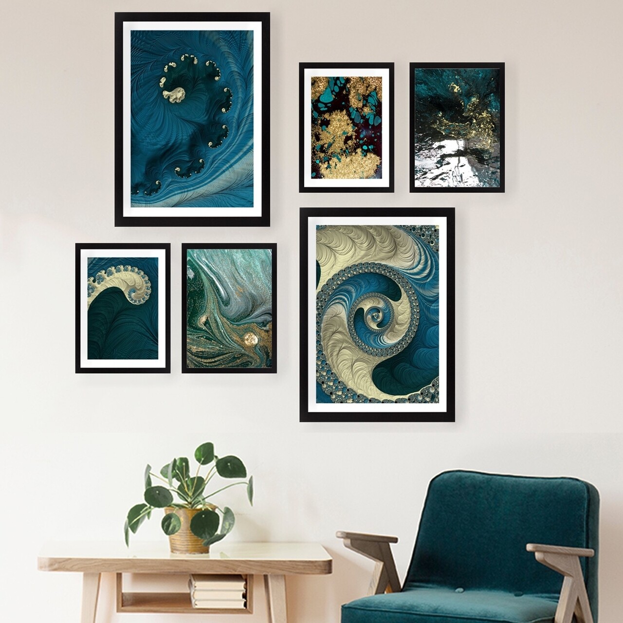 Set 6 tablouri decorative