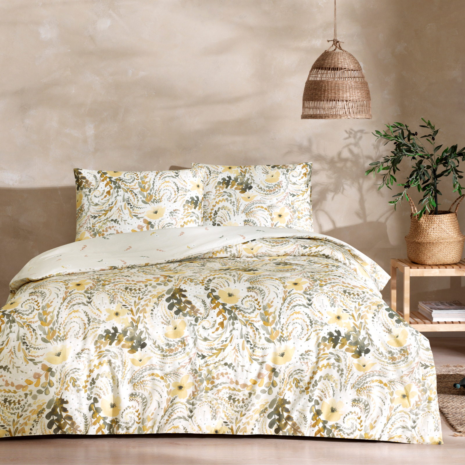 LENJERIE-BUMBAC-TAC-MONROE Lenjerie de pat Monroe TAC Bumbac Ranforce Design Modern Antisifonare - imagine 1