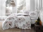 Lenjerie de pat Bennie TAC Bumbac Satinat Deluxe Antisifonare Design Modern