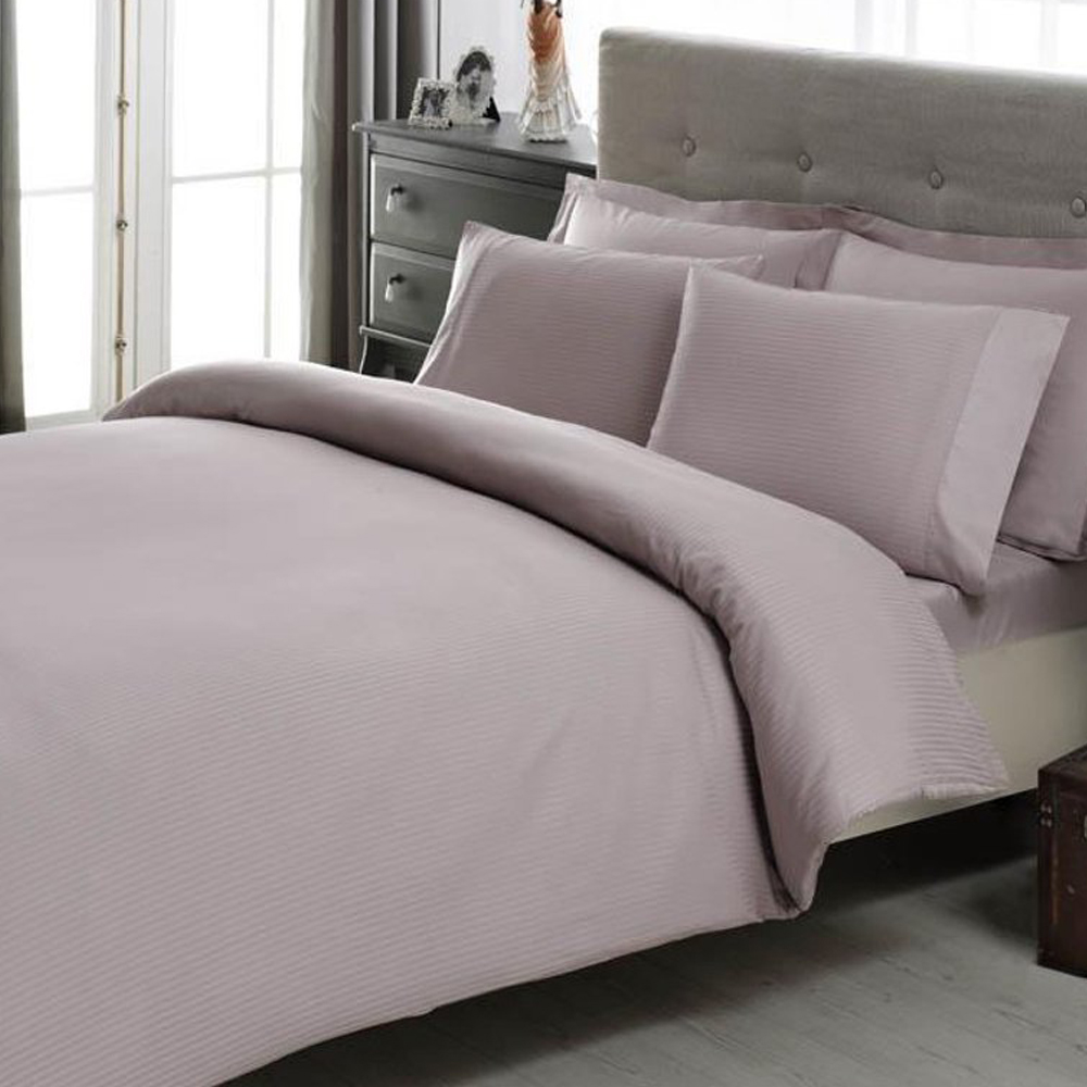 lenjerie-premium-stripe-tac-lila-deluxe Lenjerie de pat Stripe lila Premium TAC din damasc dublu satinat 100% bumbac natural - imagine 1