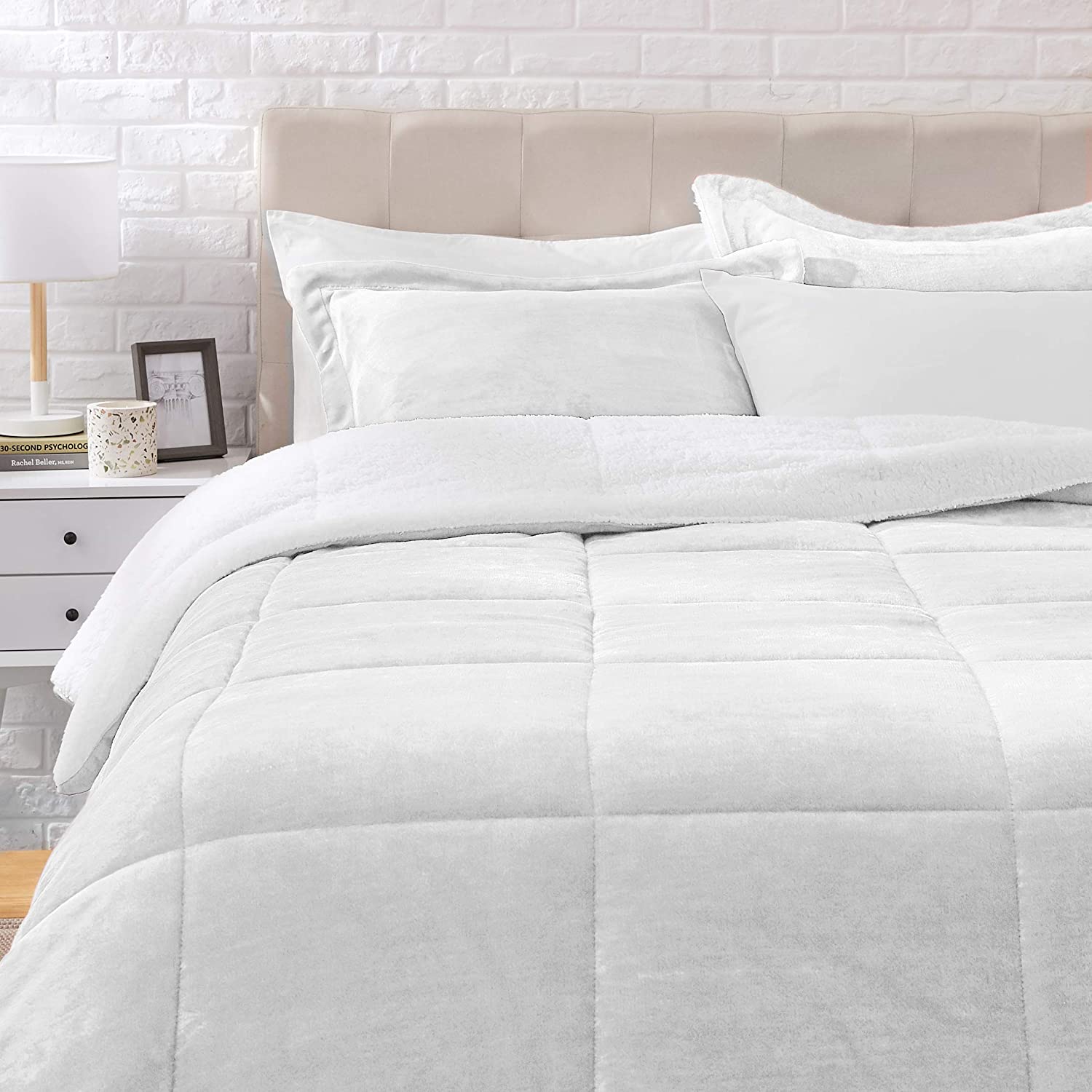 set-comforter-cocolino-gri-ValleRosa Set Cuvertură Pat 2 Persoane Gri ValleRosa DELUXE 220x200 cm 100% PES - imagine 1