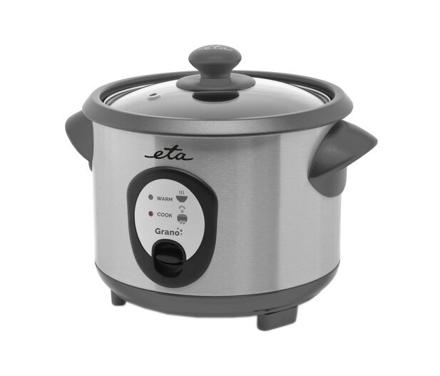 Aparat pentru gatit orez ETA Grano 2139 Aparat de gătit orez ETA Grano 2139, 400W, 1L, funcție menținere căldură, aluminiu antiaderent - imagine 1