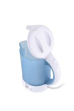 Cana electrica fierbator GALLET BOU518 compacta pentru calatorii 0,6 L 650 W alb albastru - imagine 4