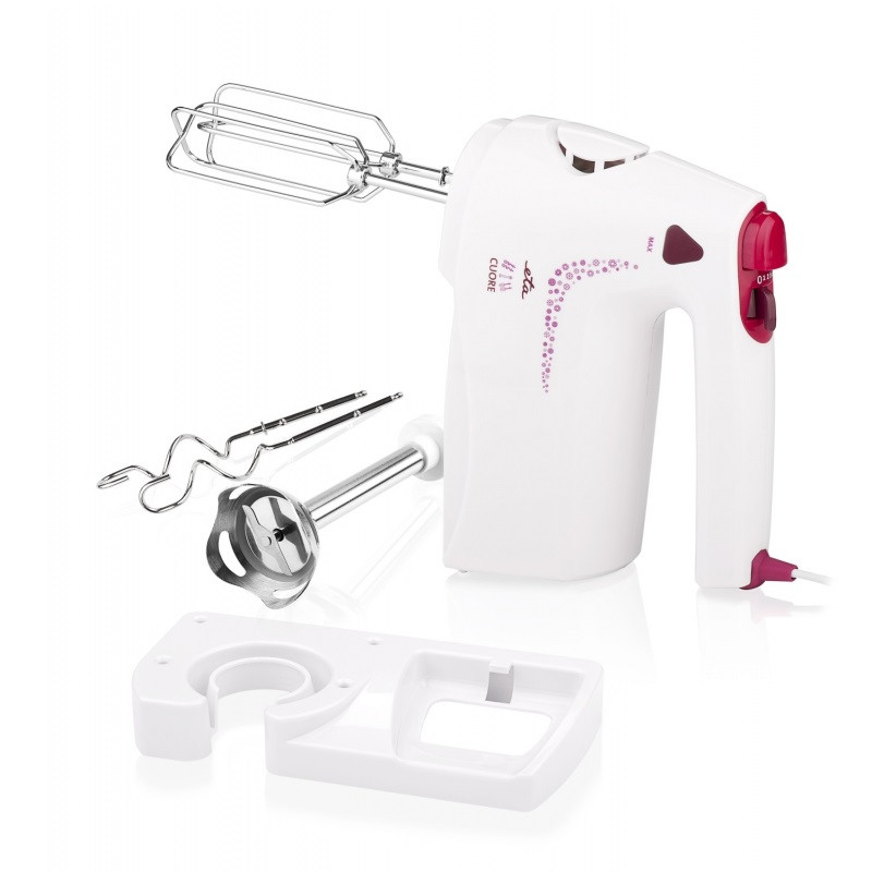 Mixer de mana ETA Cuore 1089 alb Mixer de mana ETA Cuore 1089 alb 350W 4 viteze TURBO pentru gatit eficient - imagine 1