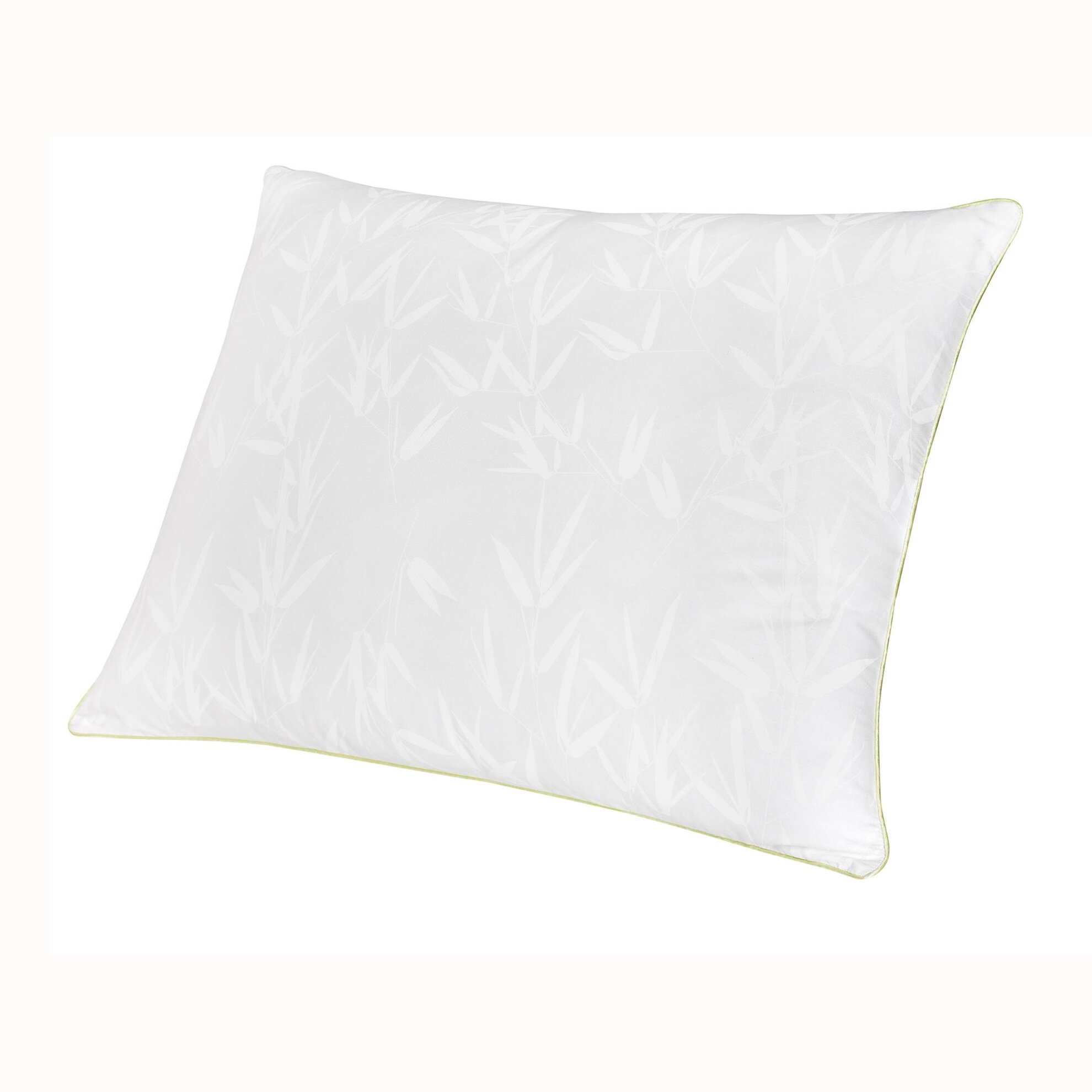 perna-bambus-TAC Perna Bambus si Bumbac 50x70 cm TAC pentru Somn Odihnitor, Alb, Umplutura Antialergica din Bilute Siliconice - imagine 1