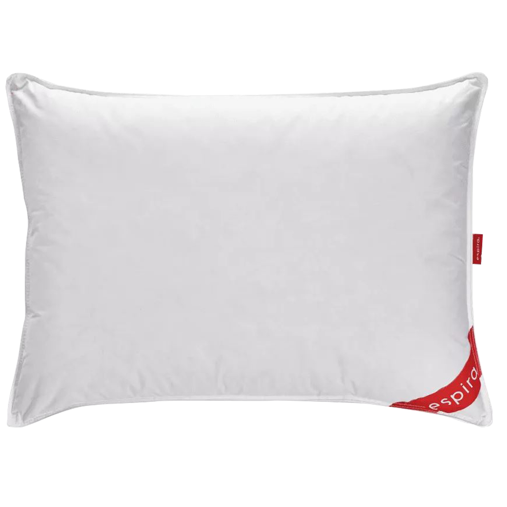 perna-puf-si-pana-gasca-espira Perna puf si pana gasca 50x70 cm cu fata din bumbac natural, alb, umplutura 85% pana gasca, 15% puf gasca - imagine 1