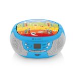 Radio CD pentru copii - Karaoke Bluetooth Portabil Albastru - imagine 2