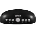 Radio cu ceas ECG RB 010 Negru FM Digital cu Alarmă Dublă și Timer Sleep - imagine 2