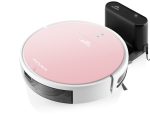 Robot aspirator și mop ETA Rover 1248 2 în 1 cu tehnologie SMART, design slim și telecomandă roz - imagine 3