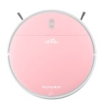 Robot aspirator și mop ETA Rover 1248 2 în 1 cu tehnologie SMART, design slim și telecomandă roz - imagine 4