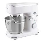 Robot de bucatarie ETA Gratussino Smart 002390090, 800 W, 4.5 litri, 6 viteze, amestecare planetara, inox, design modern