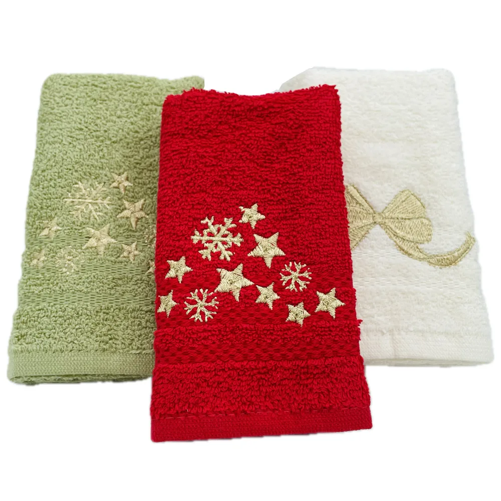 set-3-prosoape-bucatarie-craciun-gift-30x50cm-bumbac-jpg Set 3 Prosoape Bumbac Bucătărie Crăciun 30x50 cm Ambalate Cadou - imagine 1