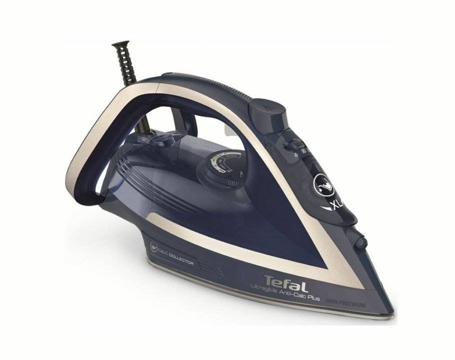 tefal 1 Fier de călcat cu abur Tefal Ultraglide FV5874G0 2800W sistem anti-calcar - imagine 1