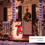 Instalație Furtun Luminos 10M Multicolor LED SMD Interconectabil pentru Decor Interior și Exterior - 8 Moduri de Iluminare, Eficiență Energetică, IP44 - imagine 3