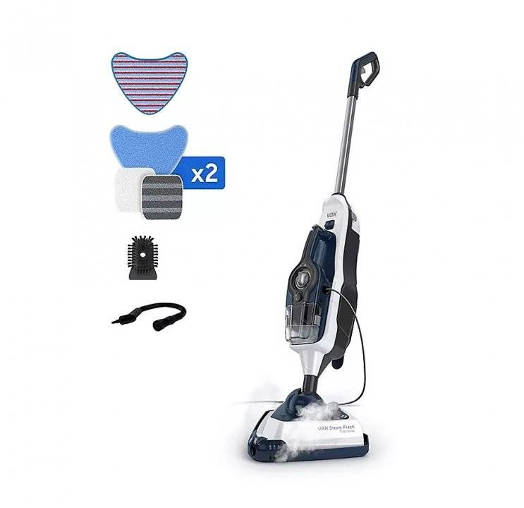 MOP 1 Mop cu aburi Vax 15 in 1 Steam Fresh Total Home CDST-SFXT 1400W cu rezervor pentru detergent și 13 accesorii, curățare rapidă și eficientă pentru toate suprafețele, timp de uscare rapidă, putere aburi reglabilă, design ergonomic, greutate 4.6 kg, capacitate rezervor 260ml - imagine 1