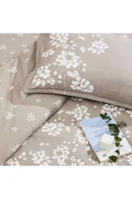 Lenjerie de pat Malowe TAC Organic Bumbac Satinat DELUXE 200x220 cm Design Modern Antisifonare - imagine 2