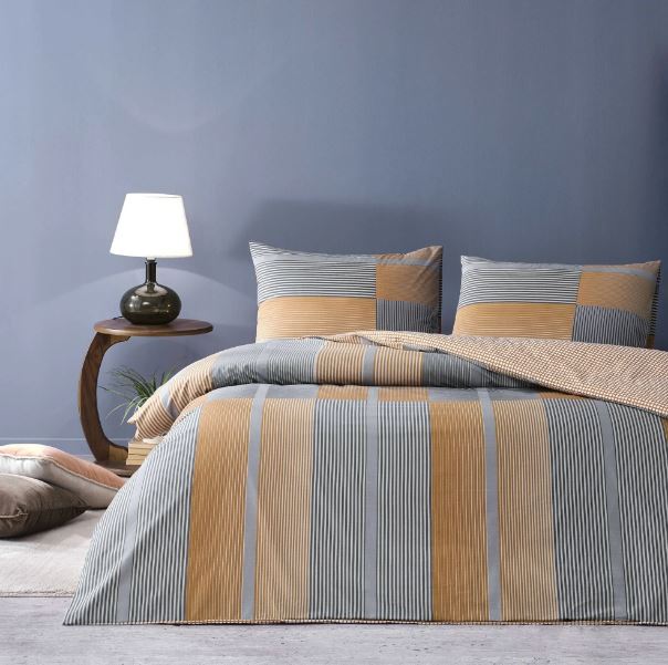 lenjerie-de-pat-miles-tac-bumbac-ranforce Lenjerie de pat Miles TAC bumbac Ranforce 200x220 cm design modern antisifonare culori vii - imagine 1