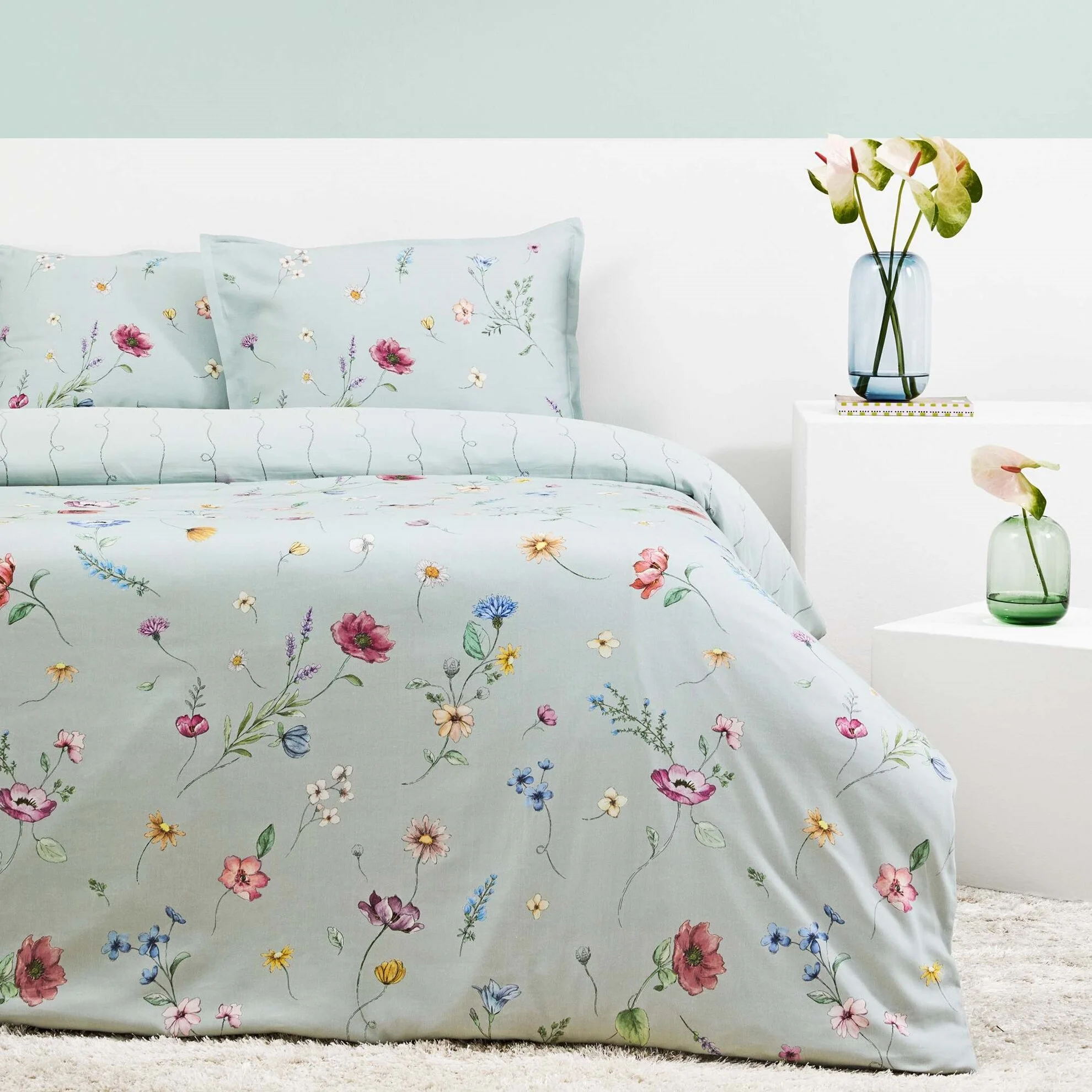 lenjerie-de-pat-solene-tac-organic-bumbac-satinat-deluxe Lenjerie de pat Solene TAC Organic Bumbac Satinat Deluxe 200x220 cm Antisifonare Design Modern - imagine 1