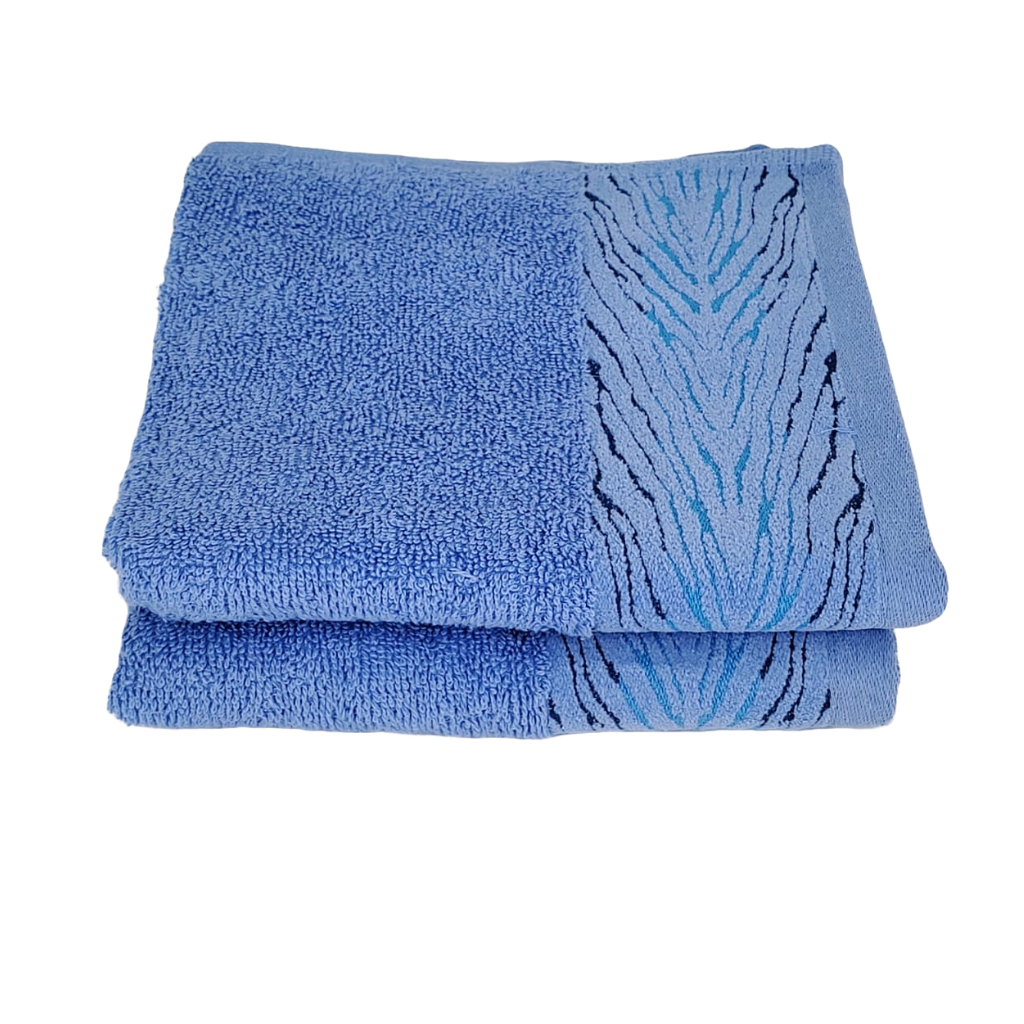 Prosop de baie albastru 70×130 cm, bumbac 100%, ultra absorbant