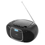 Radio JVC RC-E451B cu casetofon, player CD, Bluetooth, USB, FM, 2x1.6W RMS, negru - imagine 2