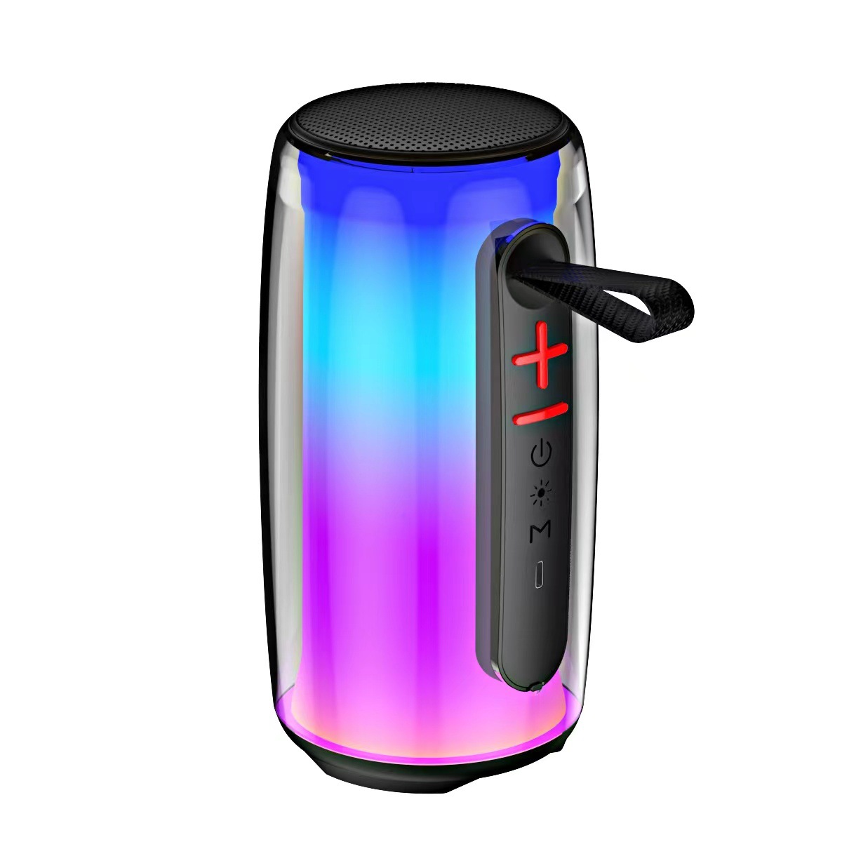 Boxa Bluetooth 5.3 lumini RGB bass puternic
