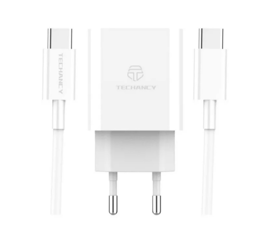 Incarcator super Fast Charge Techancy 3.4 A type C to C