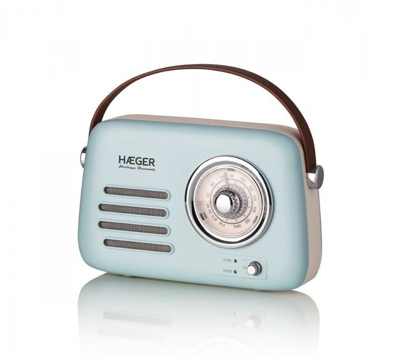 Radio Portabil cu Bluetooth HAEGER Heritage Ocean 5W