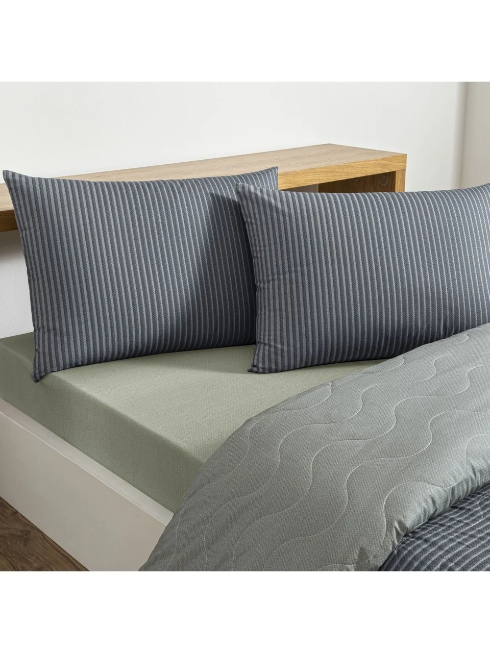 Lenjerie de pat MARWEN 200x220 cm Bumbac Ranforce TAC ,king size